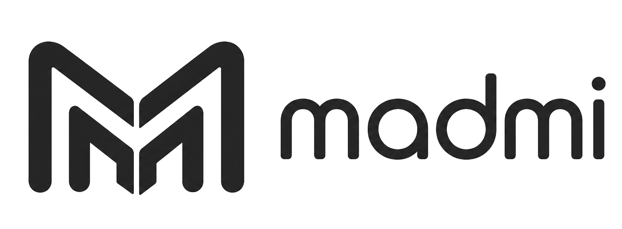 Madmi — approved double-M monogram and wordmark